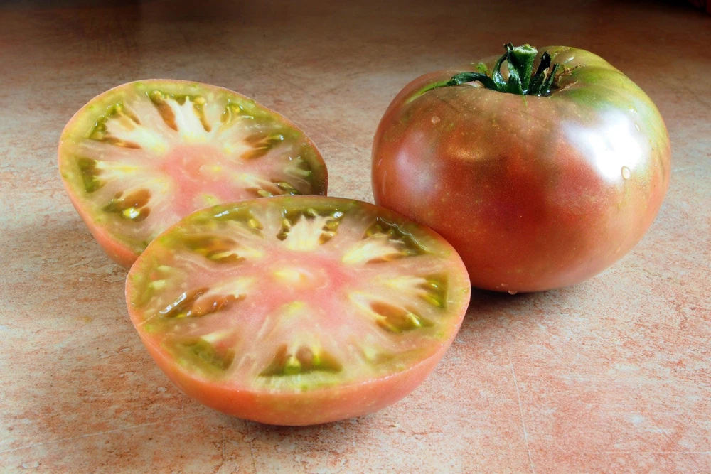 100 Organic Purple Cherokee Tomato Seeds - Heirloom Vegetable for Garden - Image 1
