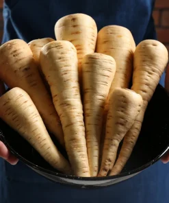 1000 Parsnip Improved Hollow Crown Seeds - White Root Vegetable - Image 1