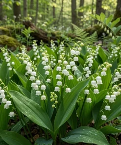 15 Lily of the Valley Bare Root Rhizomes - Fragrant White Spring Flowers - Image 6