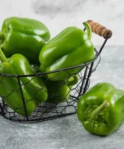 200 Sweet Green Bell Pepper Seeds - Capsicum Annuum Vegetable Seeds - Image 4