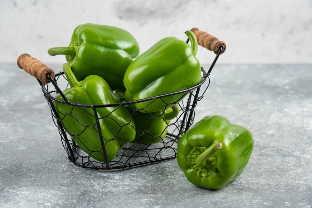 200 Sweet Green Bell Pepper Seeds - Capsicum Annuum Vegetable Seeds - Image 4