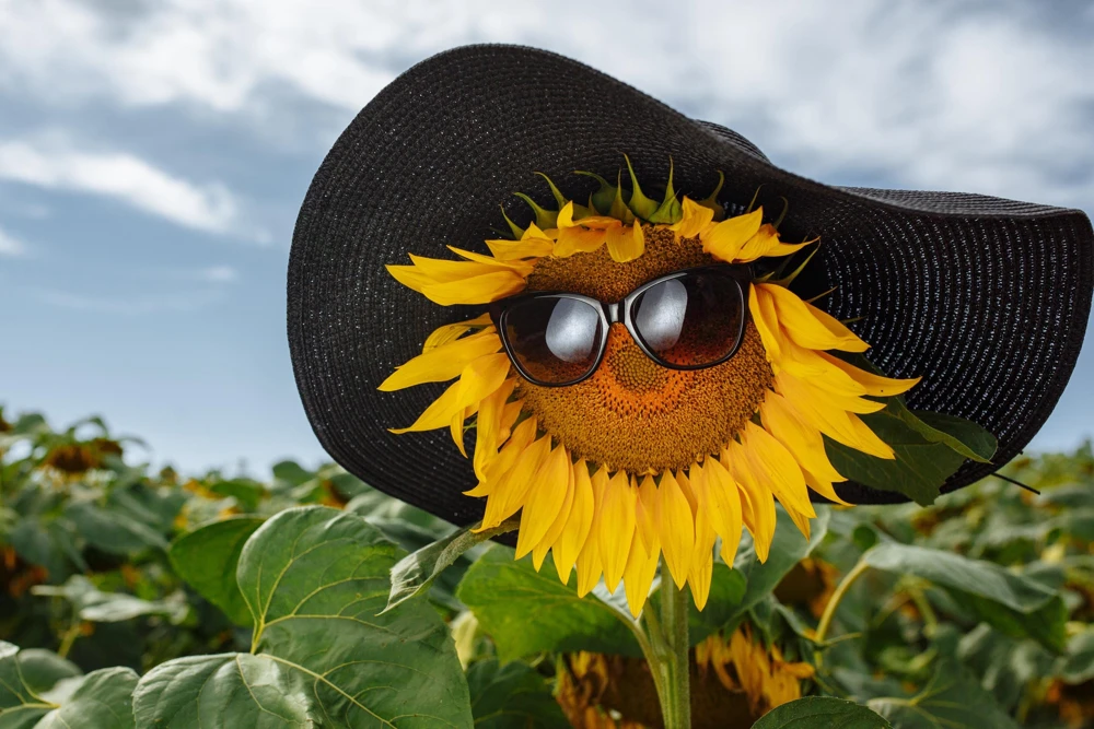 25 Ebony & Gold Sunflower Seeds - Helianthus Annuus Flower Seeds for Garden - Image 2