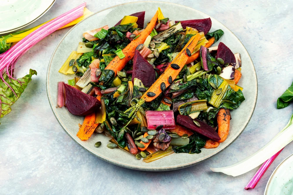 40 Pink Flamingo Swiss Chard Seeds - Beta Vulgaris Vegetable Garden - Image 7