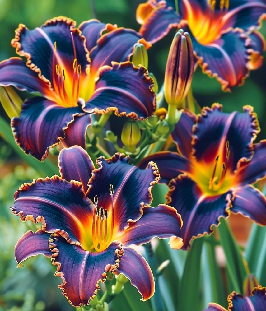 50 Burning Embers Lily Flower Seeds - Vibrant Perennial Blooms - Image 1