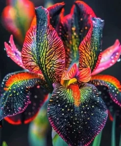 50 Iris Seeds Amber Glow - Flowering Garden Perennial - Image 1
