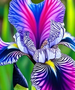 50 Iris Seeds Multi Color Zebra - Flowering Bulk Seed Packet - Image 1