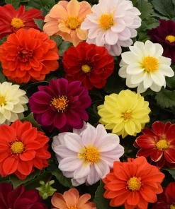 50 Mixed Colors Dahlia Seeds - Beautiful Flowering Plant Seeds for Garden - Image 7