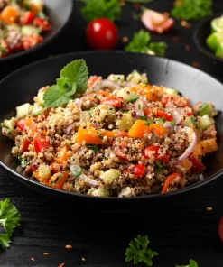 50 Organic Cherry Vanilla Quinoa Seeds - Pink Flowers & White Grain, Annual - Image 7
