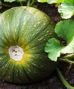 50 Round Zucchini Summer Squash Seeds - Cucurbita Pepo Vegetable Seeds - Image 4