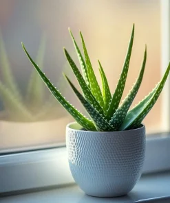 Aloe Vera Live Plant – Houseplant – Easy Care Succulent for Indoors - Image 1