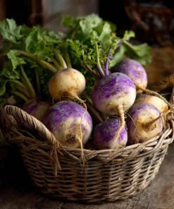 American Purple Top Rutabaga Seeds - Heirloom Root Vegetable - 200 Seeds - Image 2