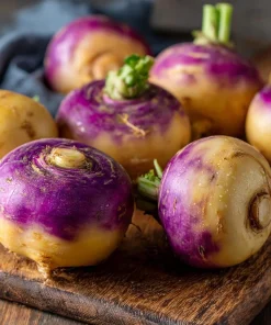 American Purple Top Rutabaga Seeds - Heirloom Root Vegetable - 200 Seeds - Image 1