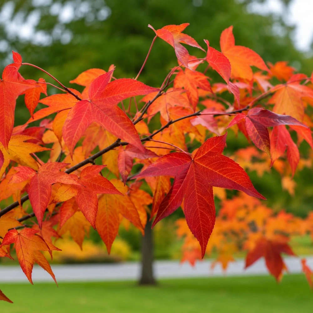 American Sweetgum Tree Live Plants - 2 Pack, 8-16" Tall, Quart Pots, Outdoor - Image 4