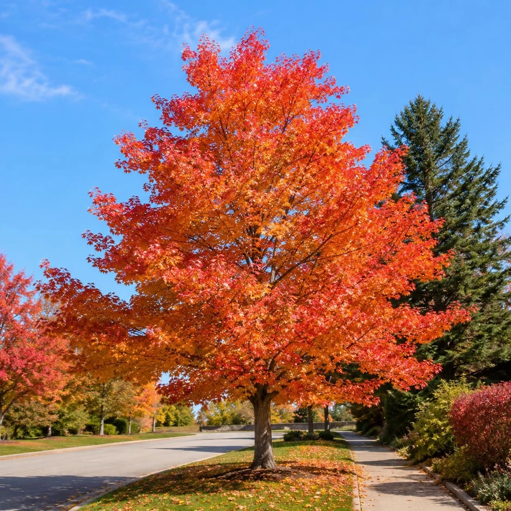 American Sweetgum Tree Live Plants - 2 Pack, 8-16" Tall, Quart Pots, Outdoor - Image 7