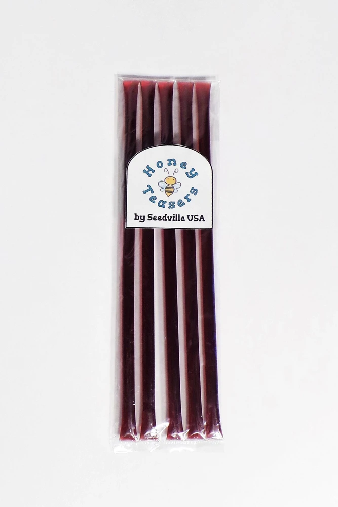 Blackberry Honey Snack Sticks - 5 Pack Natural Honeystix Straws - Image 4