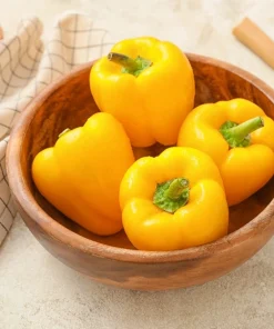 Canary Bell Sweet Pepper Seeds - Yellow Capsicum Annuum - 100 Seeds - Image 5