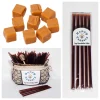 Caramel Honey Sticks - Natural Honey Snack Straws - 5 Pack - 7 inch - Image 1