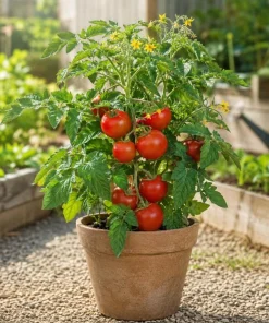 Celebrity Tomato Live Plant Seedling 3-5 Inch Tall – Productive Garden Vegetable - Image 7