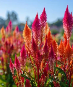 Celosia Plumosa Seeds - 25 Count - Feathery Ornamental Flowers, Vibrant Colors - Image 1