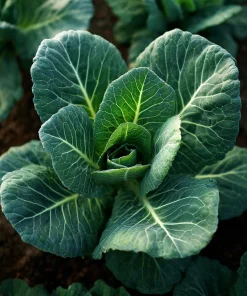 Champion Collard Seeds - Heirloom Leafy Green Vegetable - 200 Seed Pack - Image 2