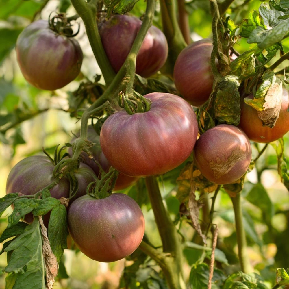 Cherokee Purple Tomato Seeds - Heirloom, Smoky-Sweet Flavor - 60 Seeds - Image 2