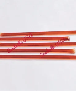 Cherry Honey Sticks - 5 Pack Natural Honey Snack Straws, Grade A - Image 2