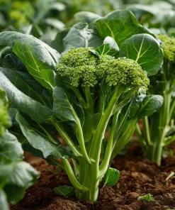 Chinese Broccoli Kailaan Seeds – 100 Seeds – Fast-Growing Vegetable for Stir-Fries & Salads - Image 1