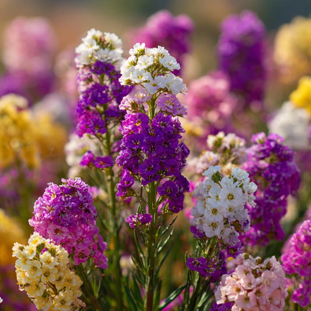 Colorful Statice Seeds Mix – Limonium Sinuatum – 50 Seed Pack for Fresh & Dried Bouquets - Image 4
