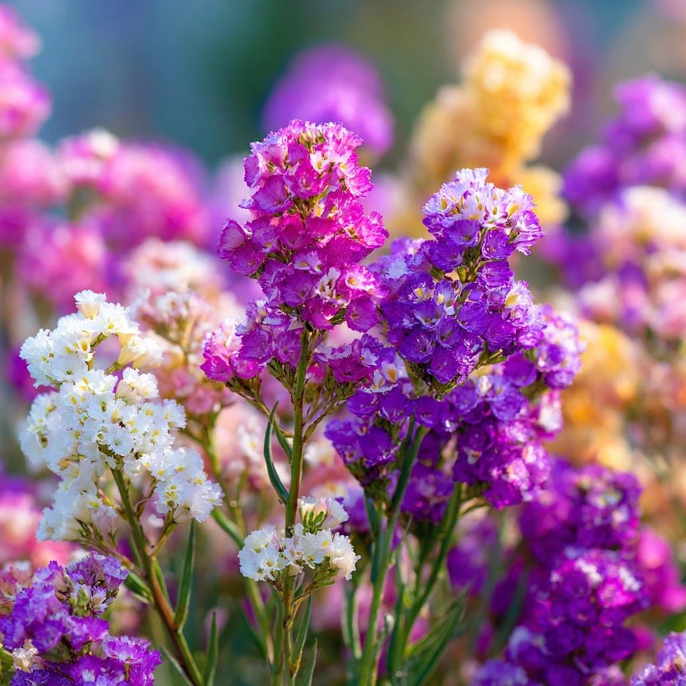 Colorful Statice Seeds Mix – Limonium Sinuatum – 50 Seed Pack for Fresh & Dried Bouquets - Image 5