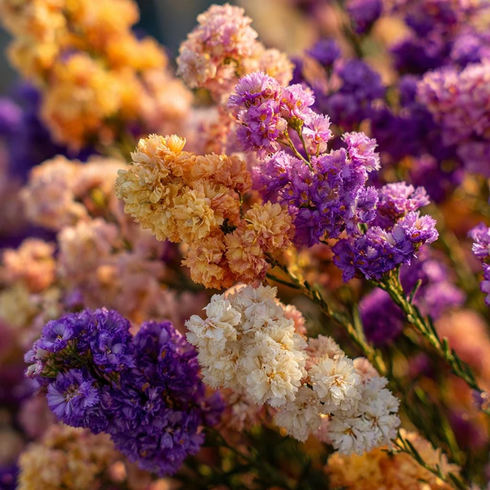 Colorful Statice Seeds Mix – Limonium Sinuatum – 50 Seed Pack for Fresh & Dried Bouquets - Image 6