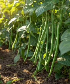 Contender Bush Bean Seeds – 30 Seeds – Heirloom Green Beans for Gardens - Image 2
