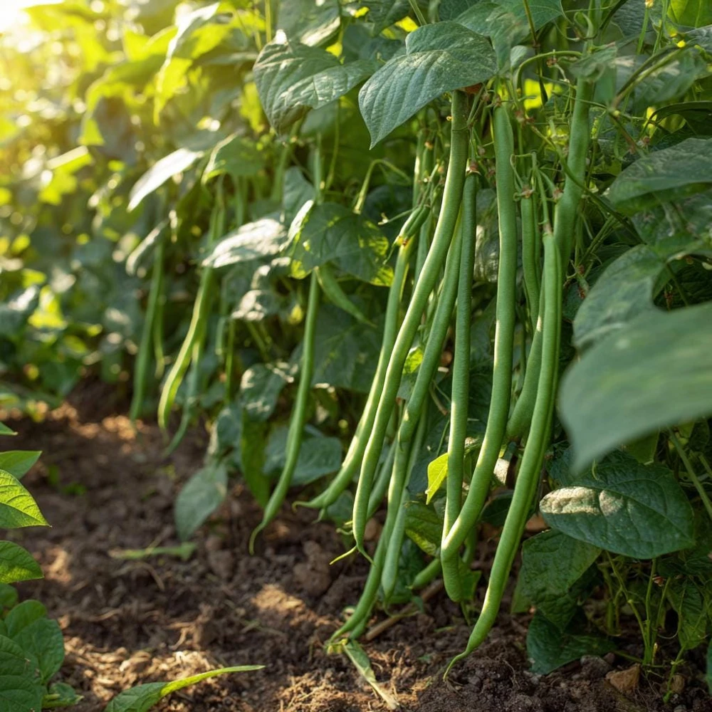 Contender Bush Bean Seeds – 30 Seeds – Heirloom Green Beans for Gardens - Image 2
