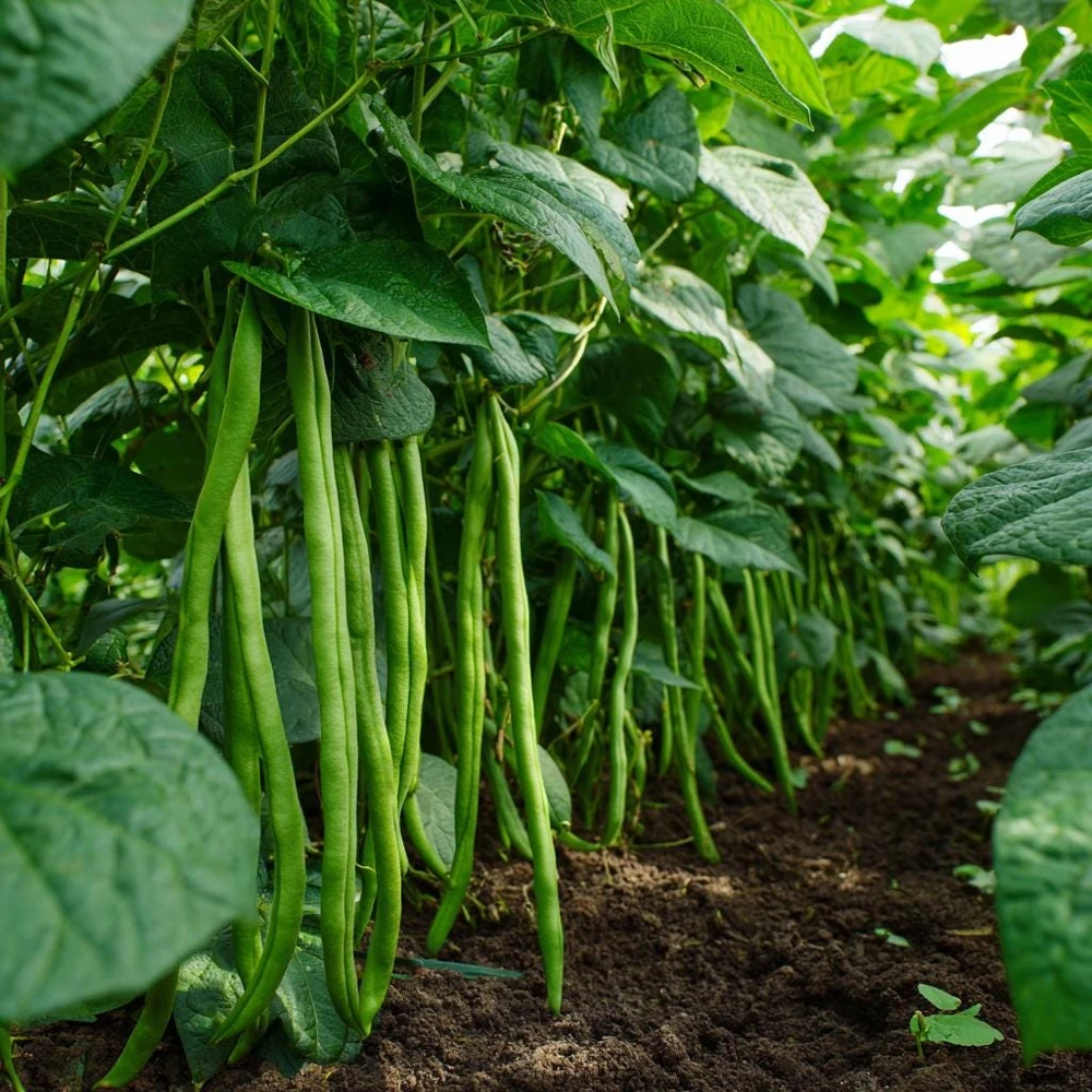 Contender Bush Bean Seeds – 30 Seeds – Heirloom Green Beans for Gardens - Image 4