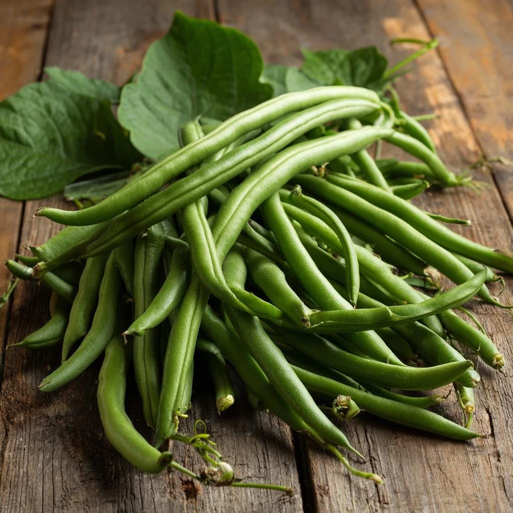 Contender Bush Bean Seeds – 30 Seeds – Heirloom Green Beans for Gardens - Image 1
