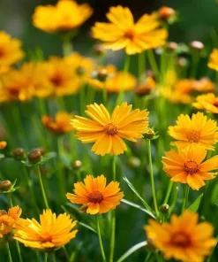 Coreopsis Lanceolata Seeds – 200 Dwarf Golden-Yellow Blooms, Garden Perennial - Image 3