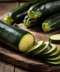 Dark Green Zucchini Seeds - Heirloom Summer Squash - 25 Seeds for Garden - Image 2