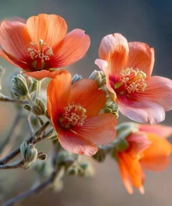 Desert Globemallow Seeds - Sphaeralcea ambigua Wildflower - 100 Seeds for Xeriscaping - Image 6