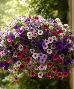 Dwarf Petunia Seed Mix - 250 Seeds - Compact Colorful Blooms - Image 5