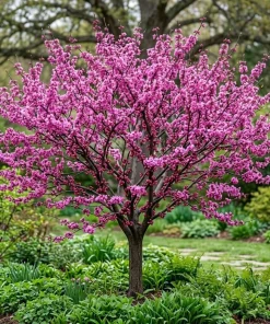 Eastern Redbud Tree Live Plant, 6-16 Inch Tall, Quart Pot, Outdoor Shrub - Image 3