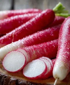French Breakfast Radish Seeds - 250 Crisp Mild Heirloom Seeds for Spring & Fall - Image 3
