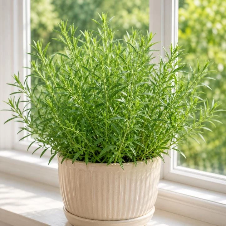 French Tarragon Live Herb Plant 4-6 Inch Tall – Culinary Perennial - Image 1