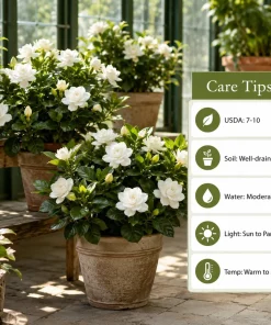 Frostproof Jasmine Live Plant – Fragrant Flowering Vine – 4-6 Inches Tall – Outdoor - Image 4