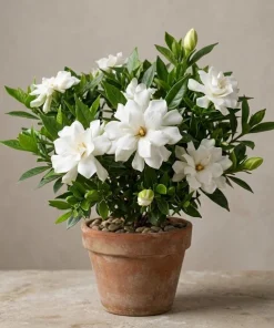 Frostproof Jasmine Live Plant – Fragrant White Flowers – 4-6 Inch Tall Vine - Image 1