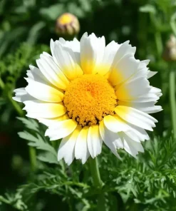 Garland Daisy Seeds - 500 Heirloom Chrysanthemum coronarium for Gardens - Image 2
