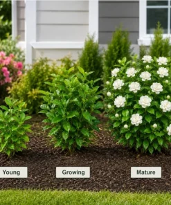 Grand Duke Jasmine Live Plant - 1 Gallon Pot, 1-2 Feet Tall, Double White Blooms, Outdoor Shrub - Image 5