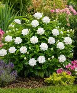 Grand Duke Jasmine Live Plant, Double White Flower Bush, 1-2 Ft Tall, 1 Gallon Pot - Image 6