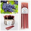 Grape Honey Snack Sticks, Natural Honey Teasers Straws, 5 Pack, Kosher - Image 1