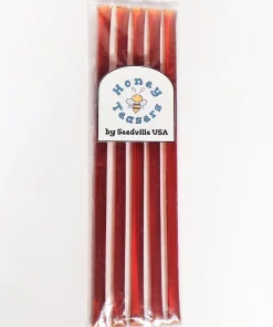 Grape Honey Snack Sticks, Natural Honey Teasers Straws, 5 Pack, Kosher - Image 4