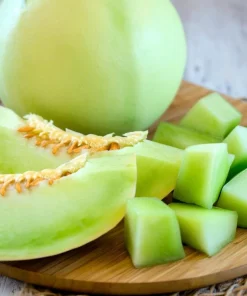 Green Flesh Honeydew Melon Seeds - 20 Count - Sweet & Juicy Melons for Gardens - Image 1