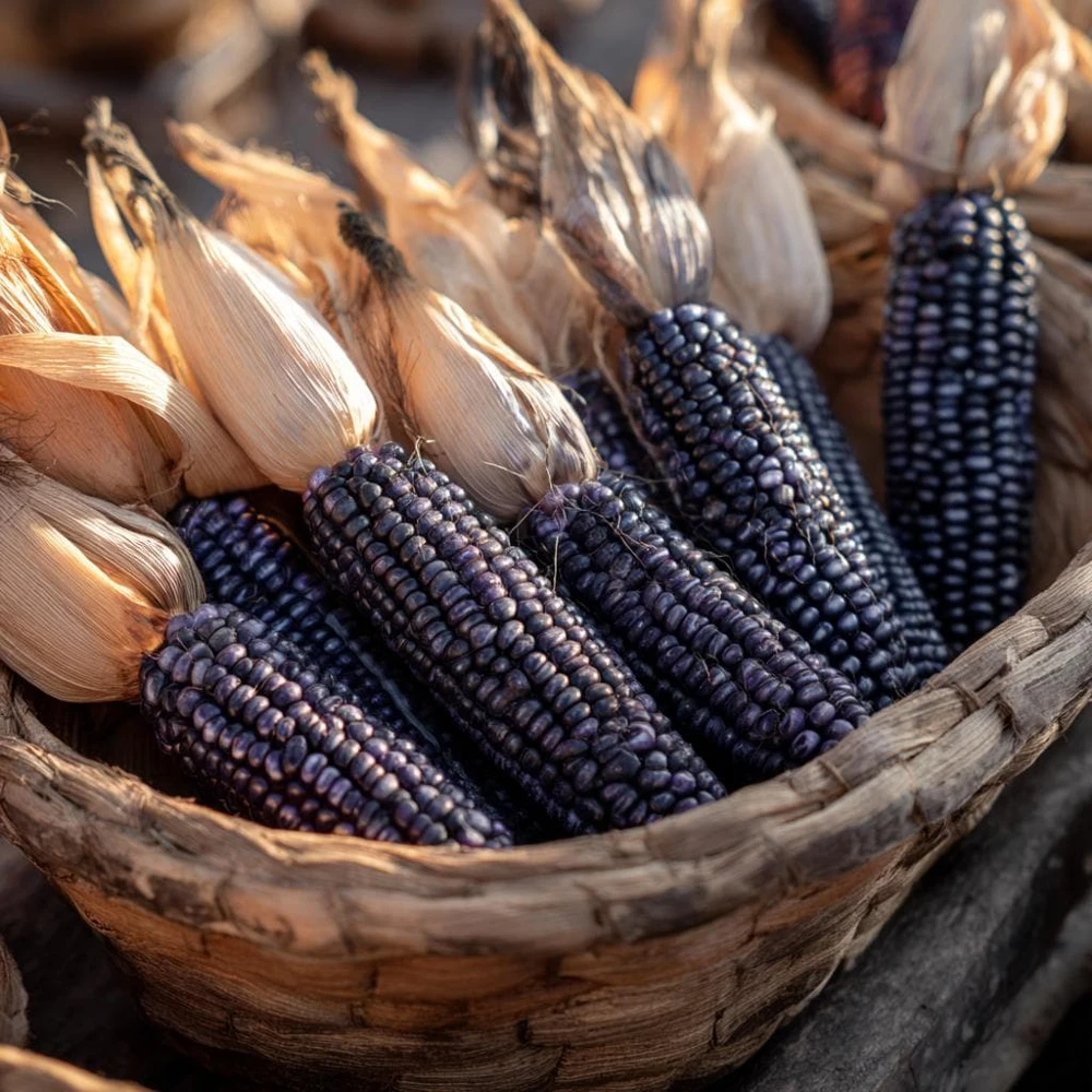 Hopi Blue Corn Seeds - Zea mays - Heirloom Heritage Variety - 25 Seeds - Image 3
